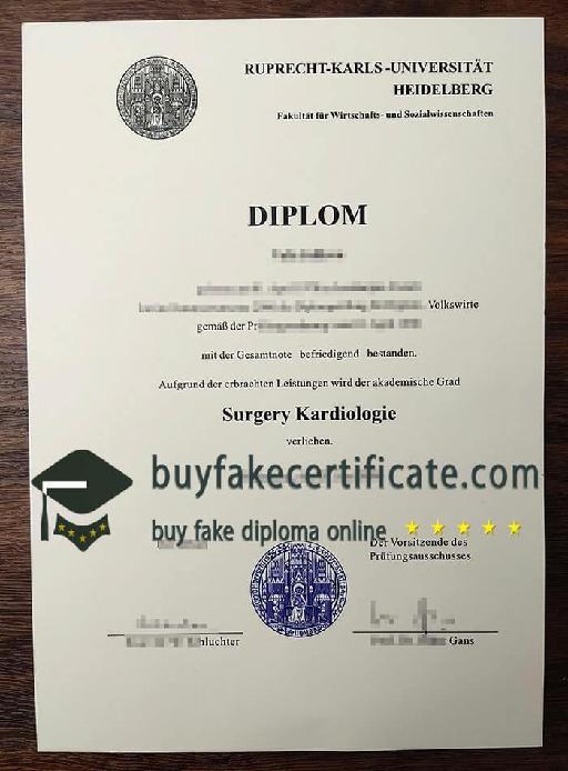 How to purchase Heidelberg University fake diploma?
